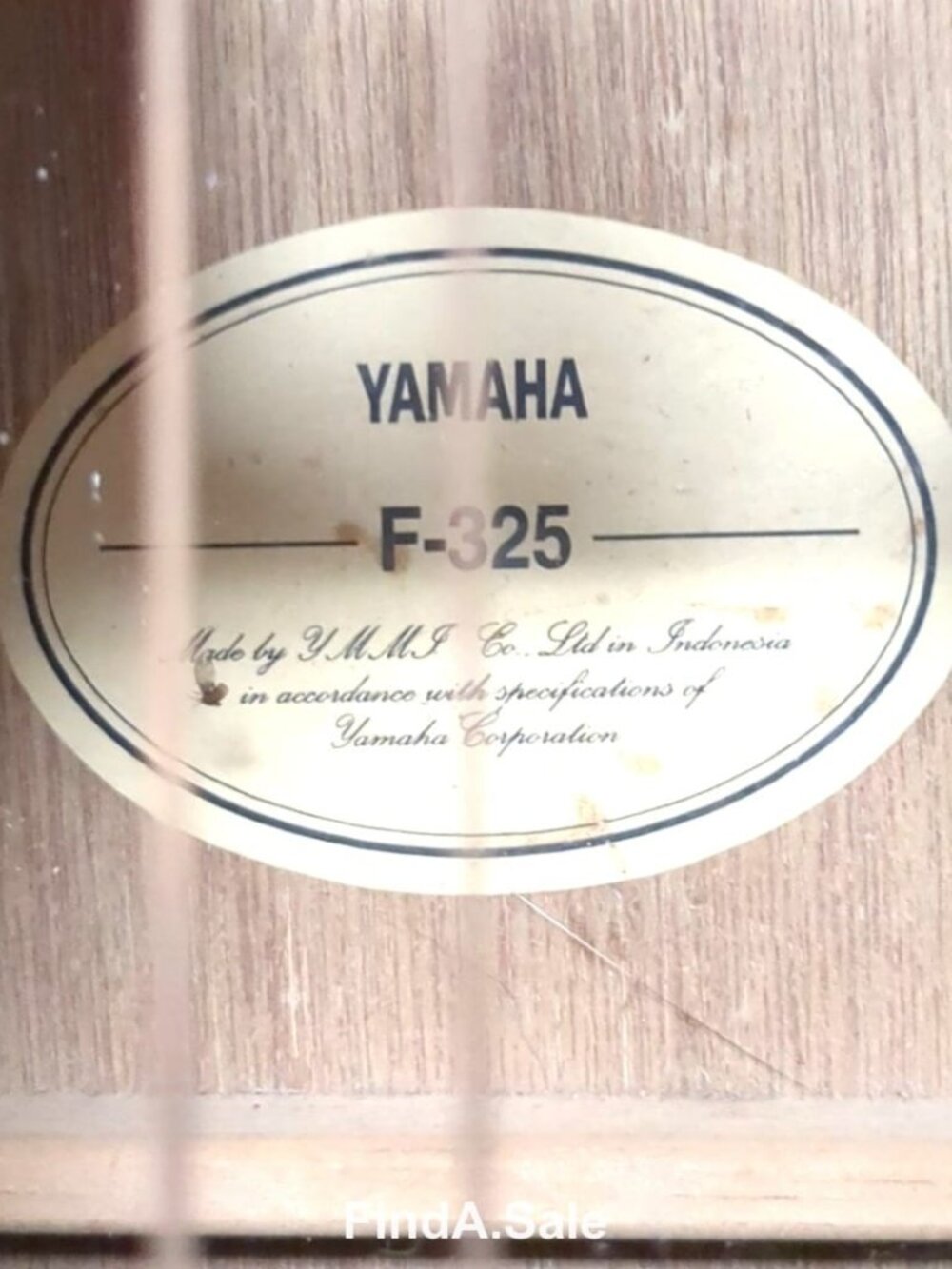 Yamaha F-325 Acoustic Guitar, Natural Spruce